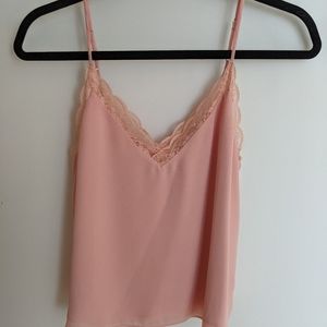 Aritzia ambre lace camisole